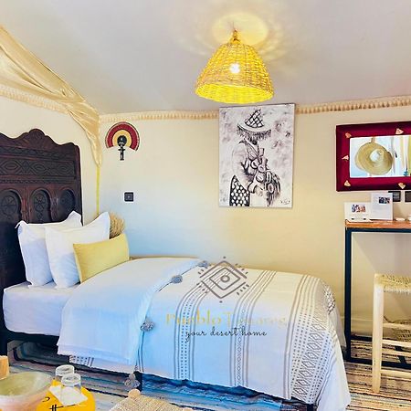 Pueblo Touareg - Private Tents Merzouga Bagian luar foto