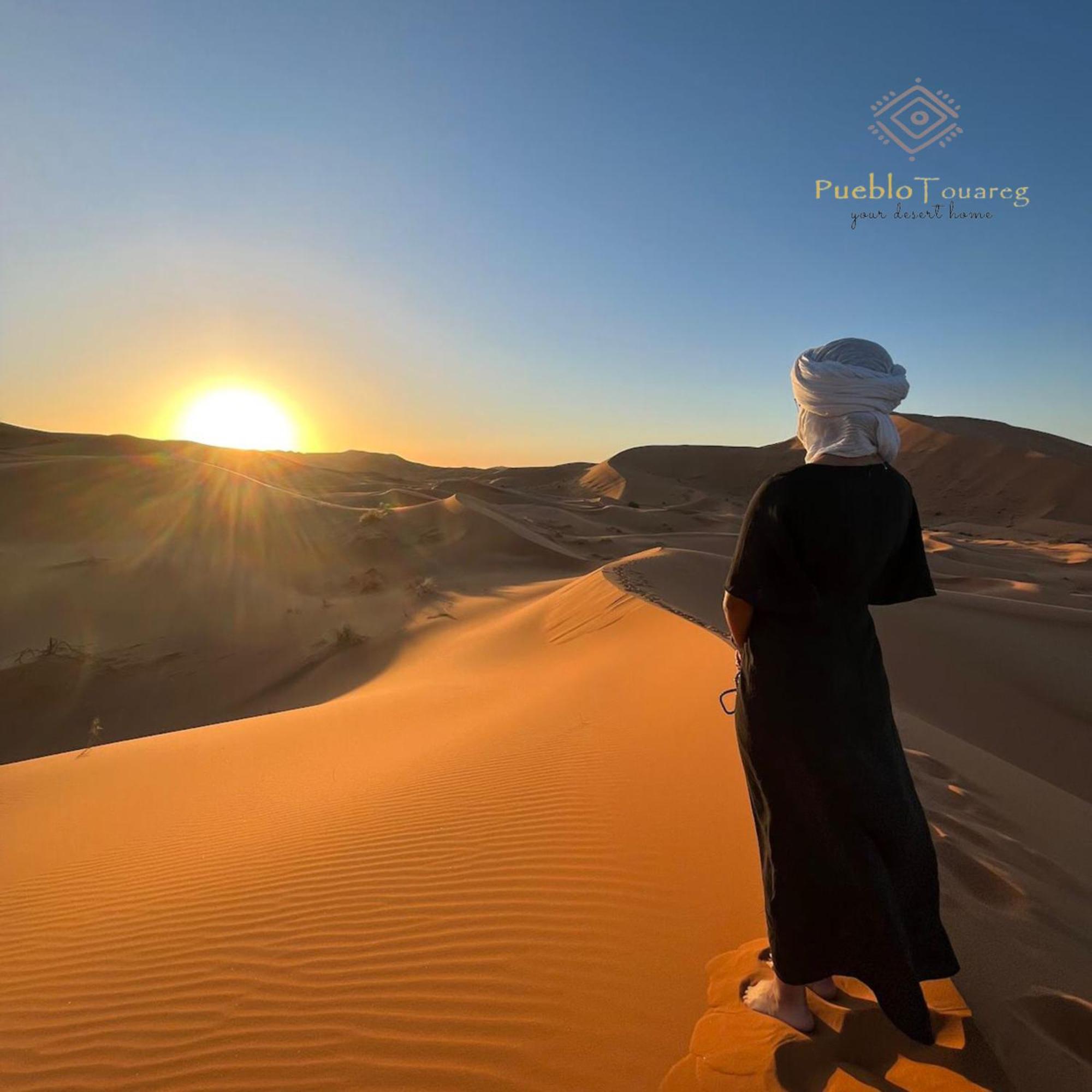 Pueblo Touareg - Private Tents Merzouga Bagian luar foto