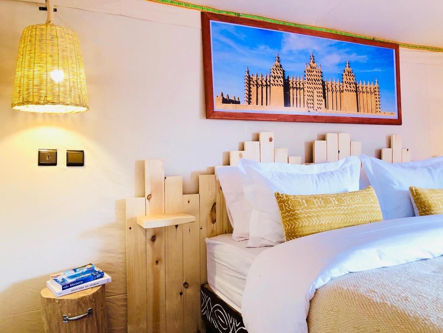 Pueblo Touareg - Private Tents Merzouga Bagian luar foto