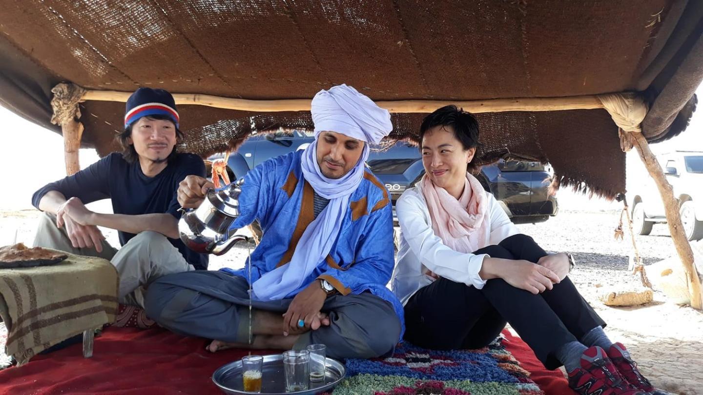 Pueblo Touareg - Private Tents Merzouga Bagian luar foto